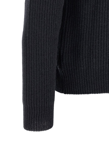 ZANONE Blue Virgin Wool Cardigan