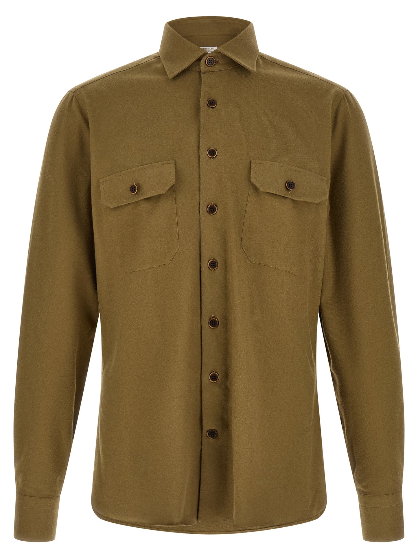 BORRIELLO Bicolor Cotton Blouse