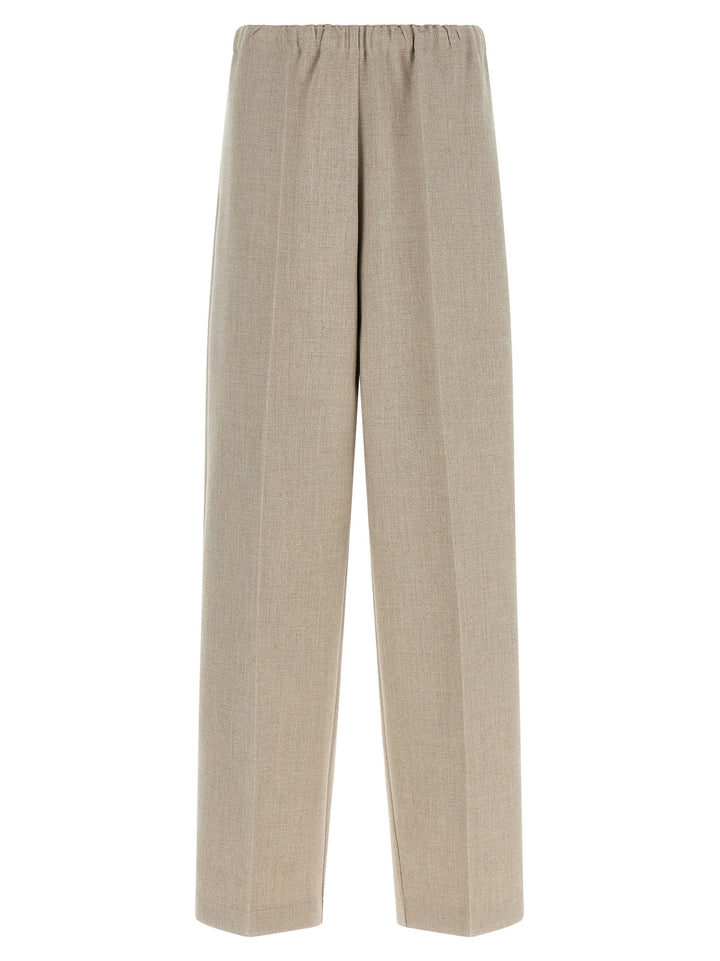 Fabiana Filippi Beige Polyester Casual Pants