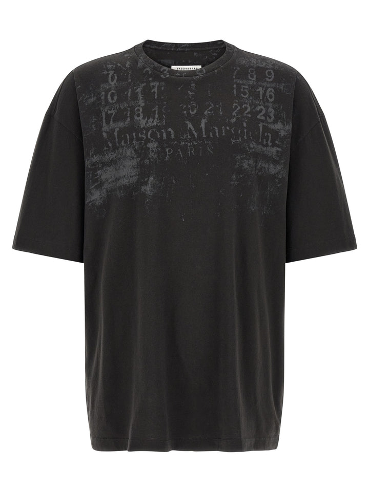 Maison Margiela Black Cotton Long Sleeve T-Shirt