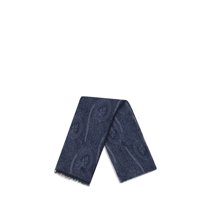 Etro Blue Modal Foulard