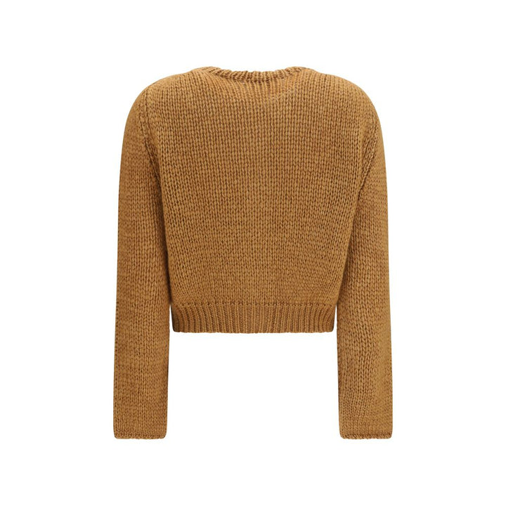 Forte_Forte Brown Silk Cardigan