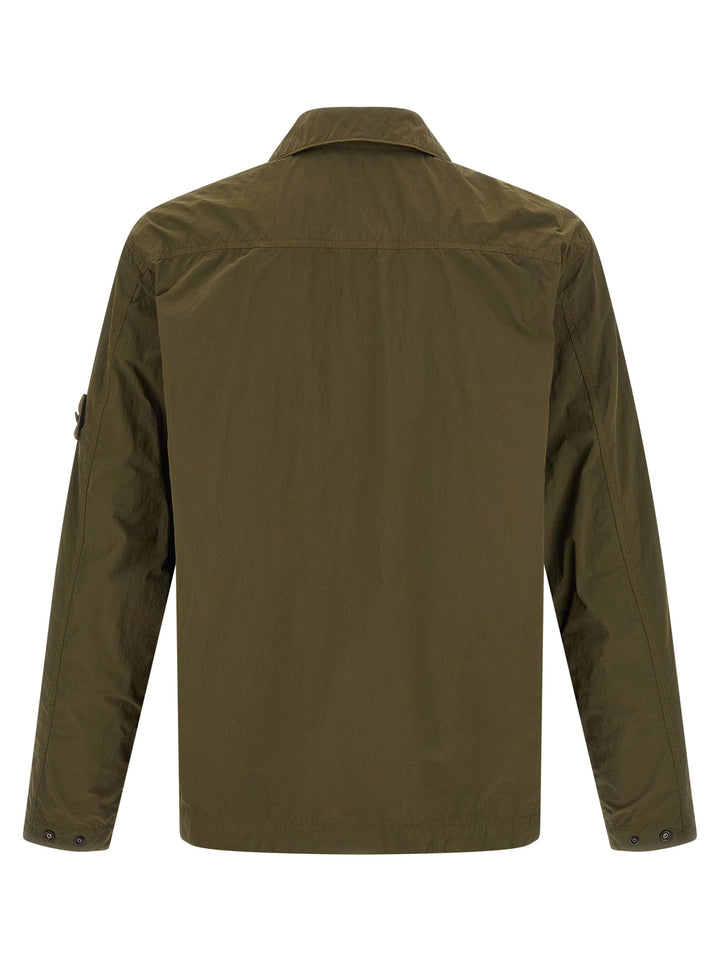 Stone Island Bicolor Polyamide Blouse