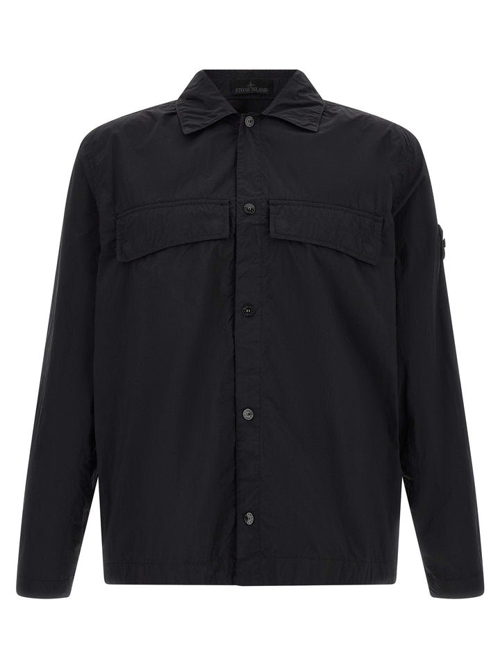 Stone Island Black Polyamide Blouse