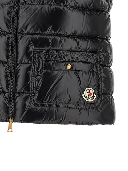 Moncler Black Polyamide Sleeveless Jacket