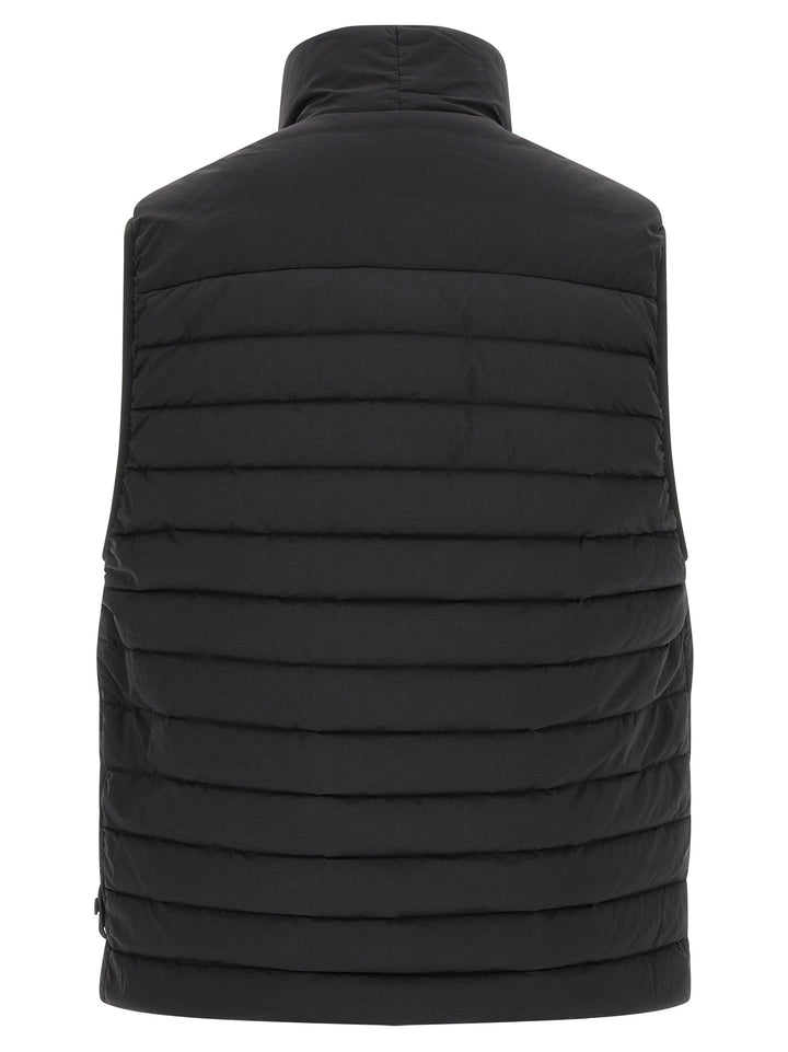 Stone Island Black Polyamide Sleeveless Jacket