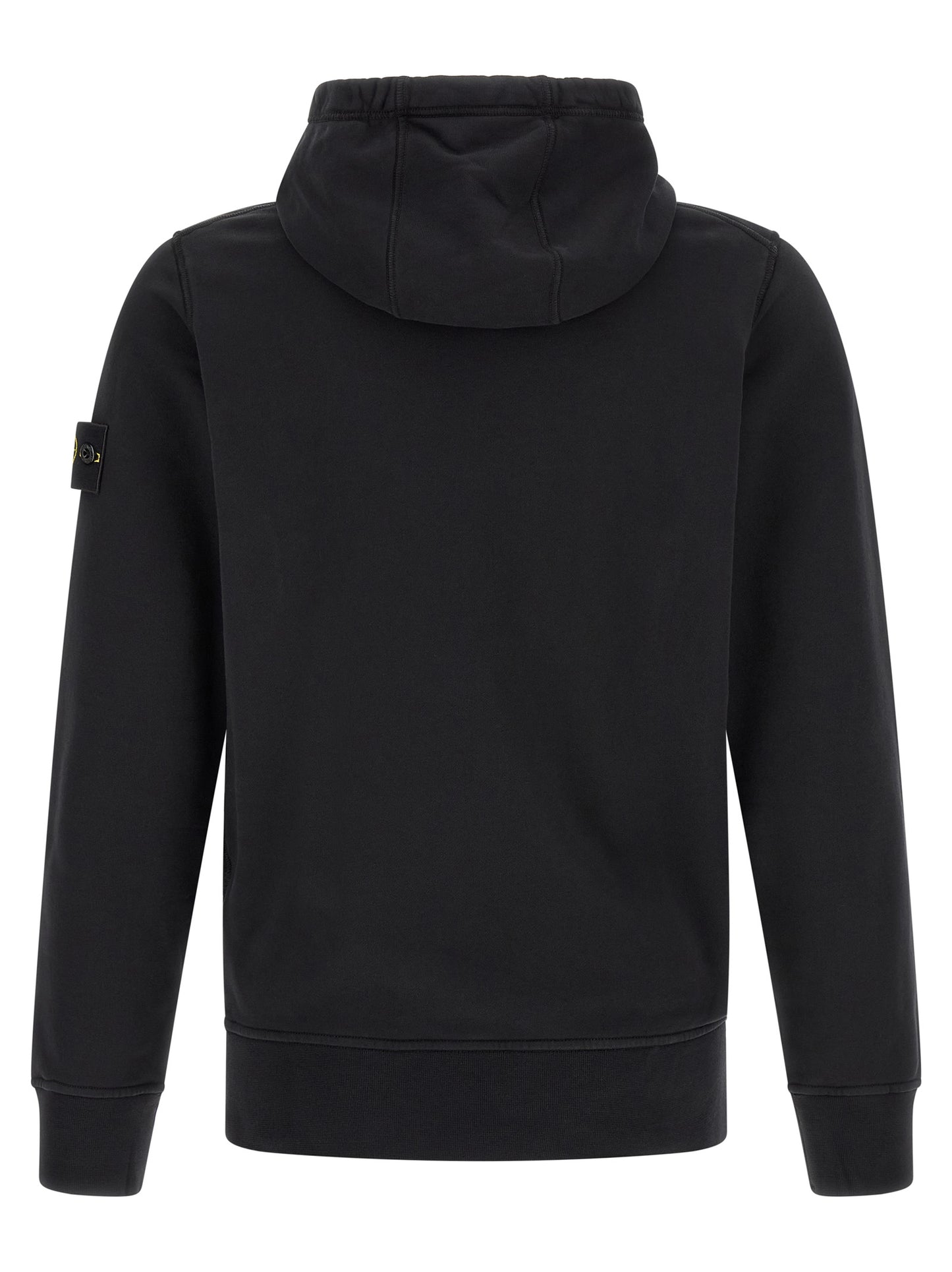 Stone Island Black Cotton Sweatshirt