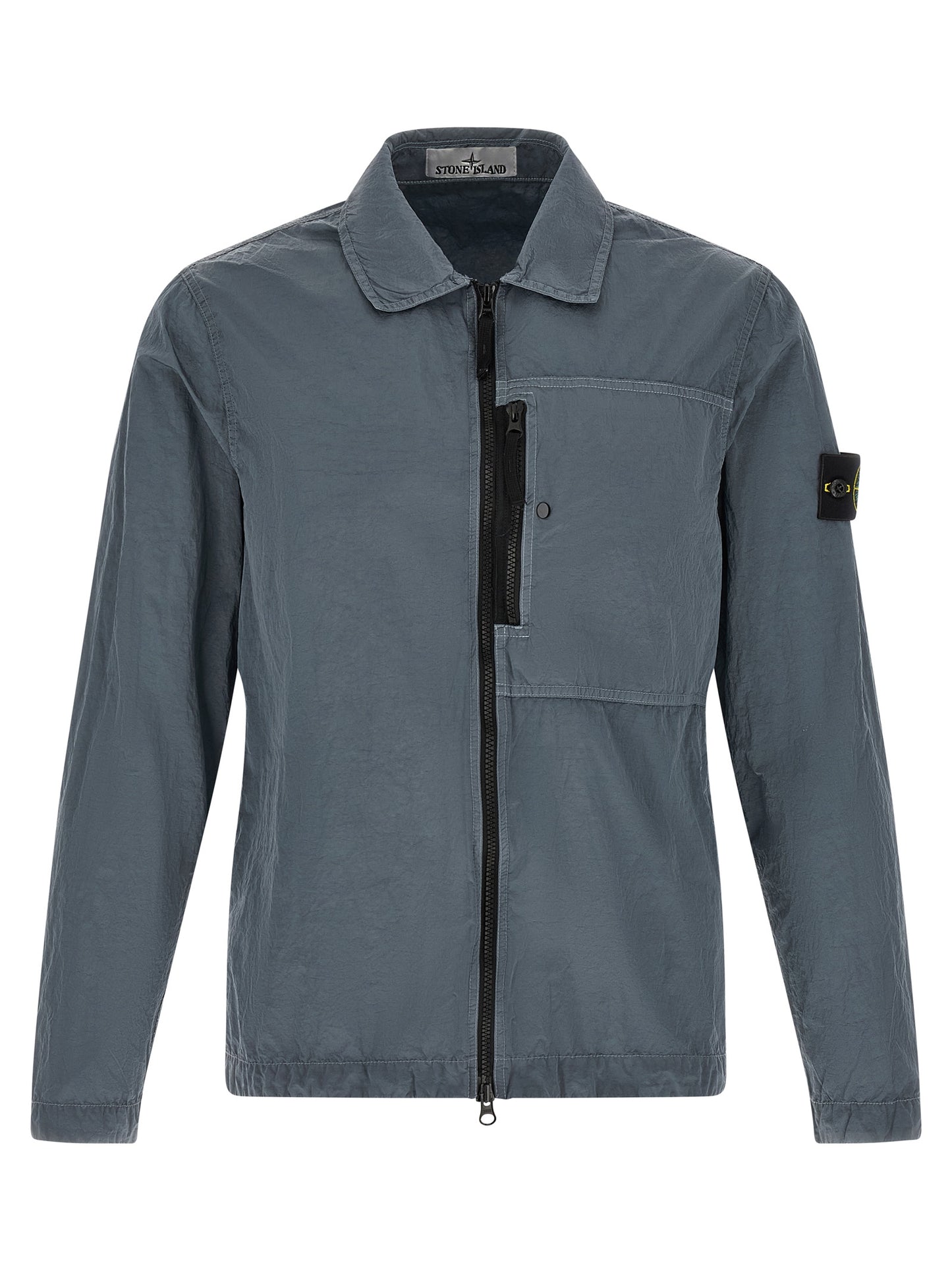 Stone Island Gray Polyamide Blouse