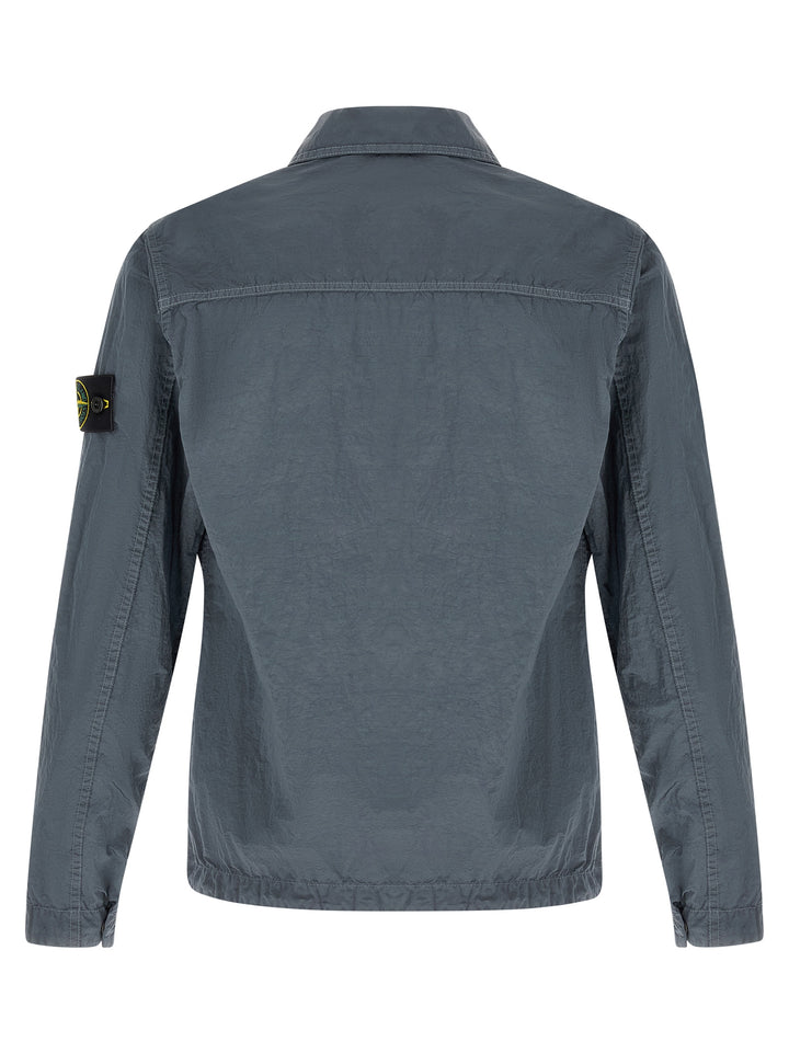Stone Island Gray Polyamide Blouse