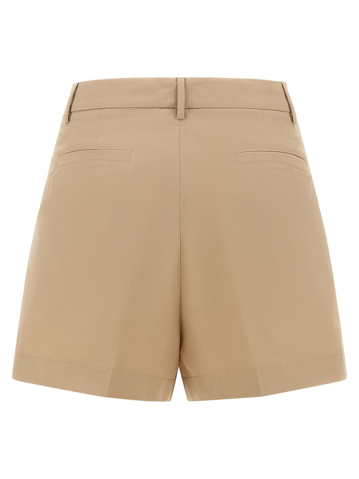 Fabiana Filippi Brown Cotton Bermuda Shorts