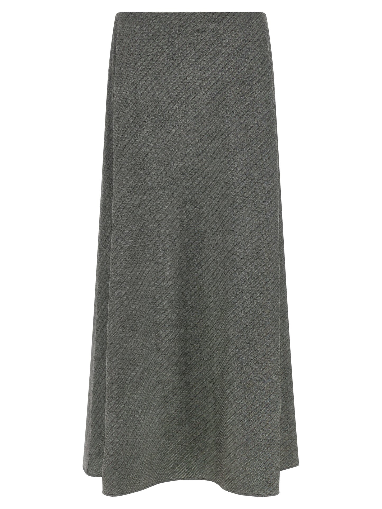 Alberta Ferretti Gray Viscose Mini Skirt