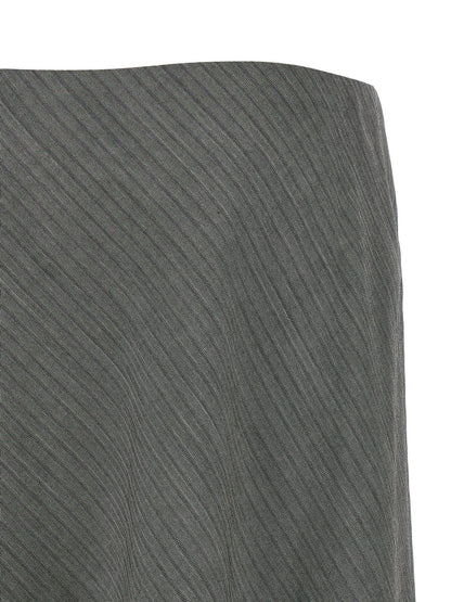 Alberta Ferretti Gray Viscose Mini Skirt