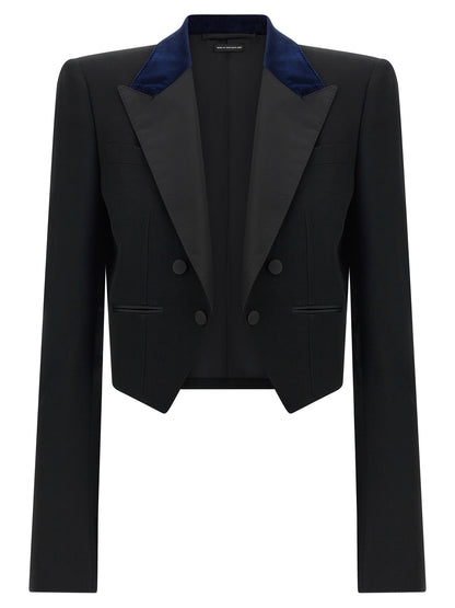 Tom Ford Black Wool Blazer