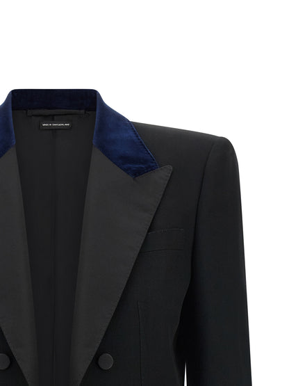 Tom Ford Black Wool Blazer