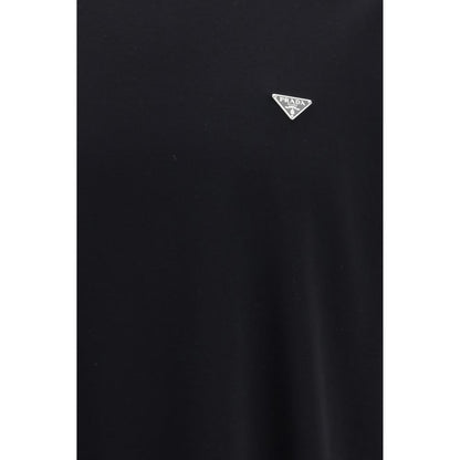 Prada Black Cotton T-Shirt