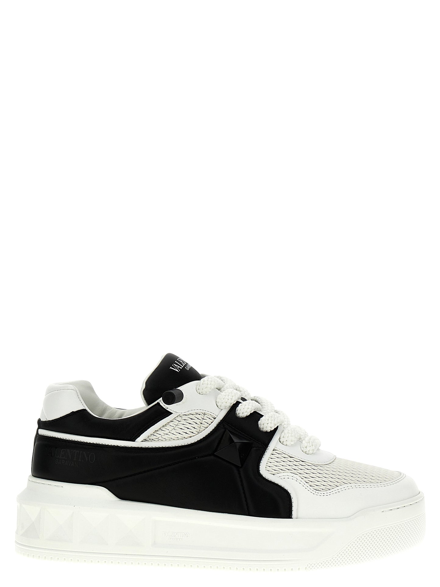 Valentino Garavani Bicolor Calfskin Chunky Sneakers