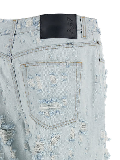 Haikure Blue Cotton Jeans Denim