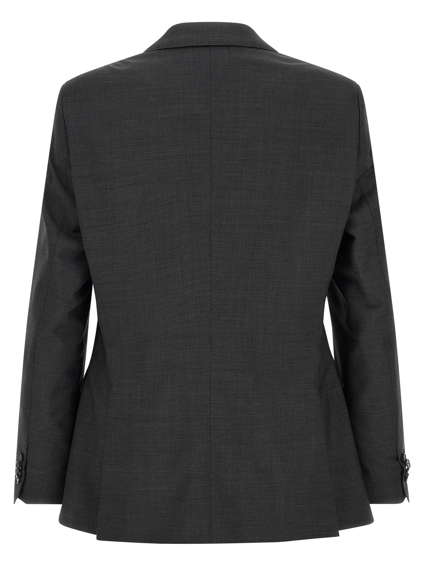Hugo Boss Gray Virgin Wool Two-Piece Suit