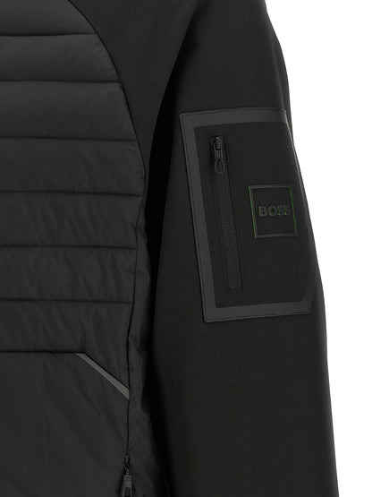 Hugo Boss Black Rubber Sweatshirt
