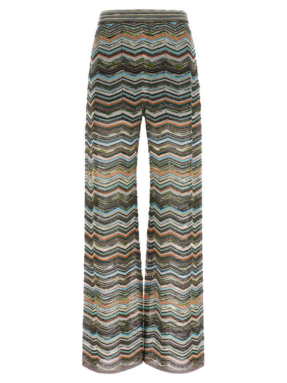 Missoni Multicolor Viscose Flared Pants