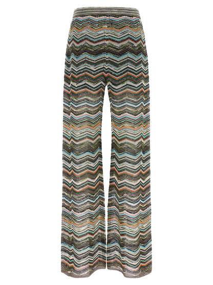 Missoni Multicolor Viscose Flared Pants