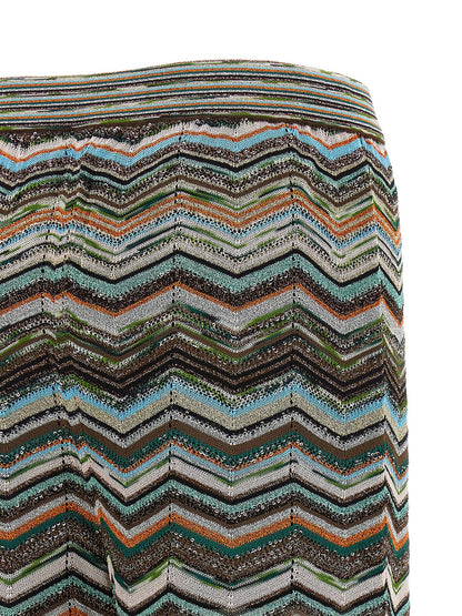 Missoni Multicolor Viscose Flared Pants