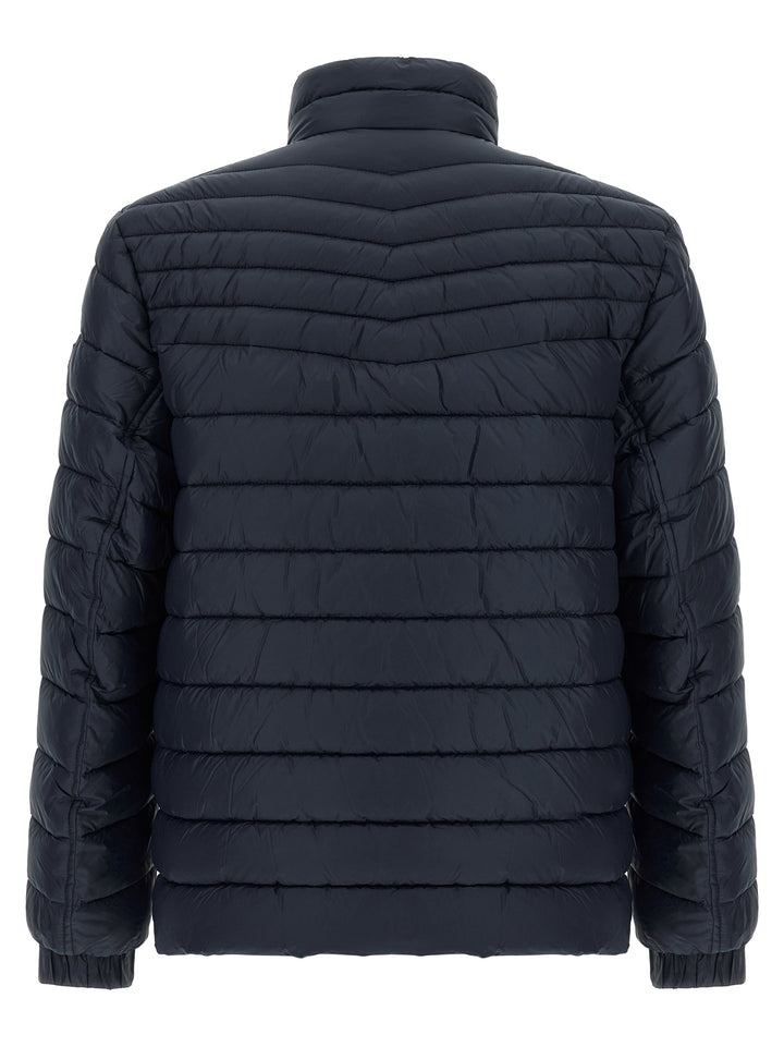 Hugo Boss Blue Polyamide Full-Length Jacket
