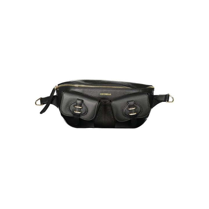 Coccinelle Black Leather Handbag