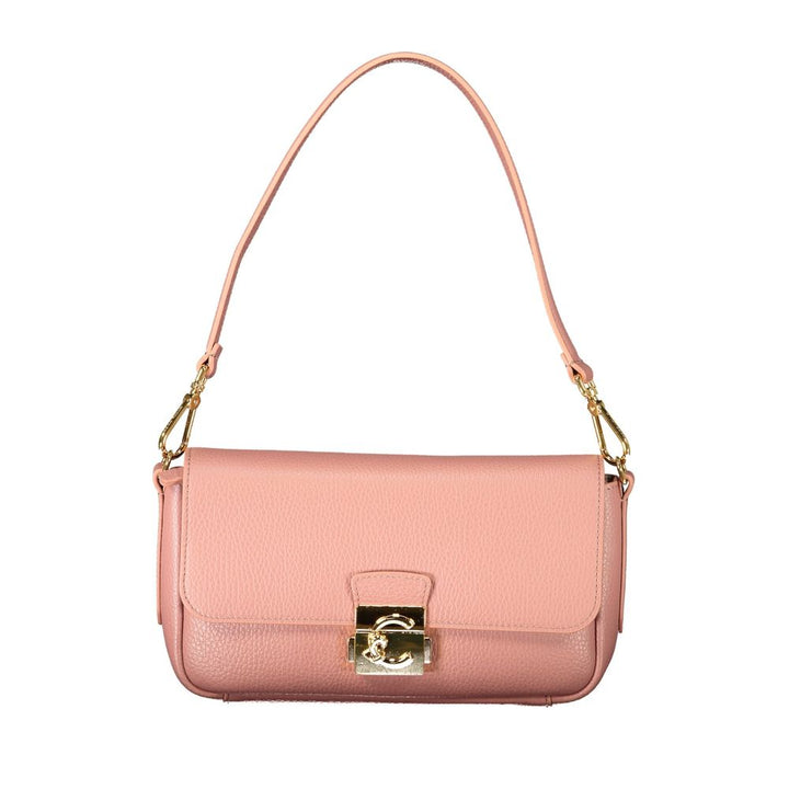 Coccinelle Pink Leather Handbag