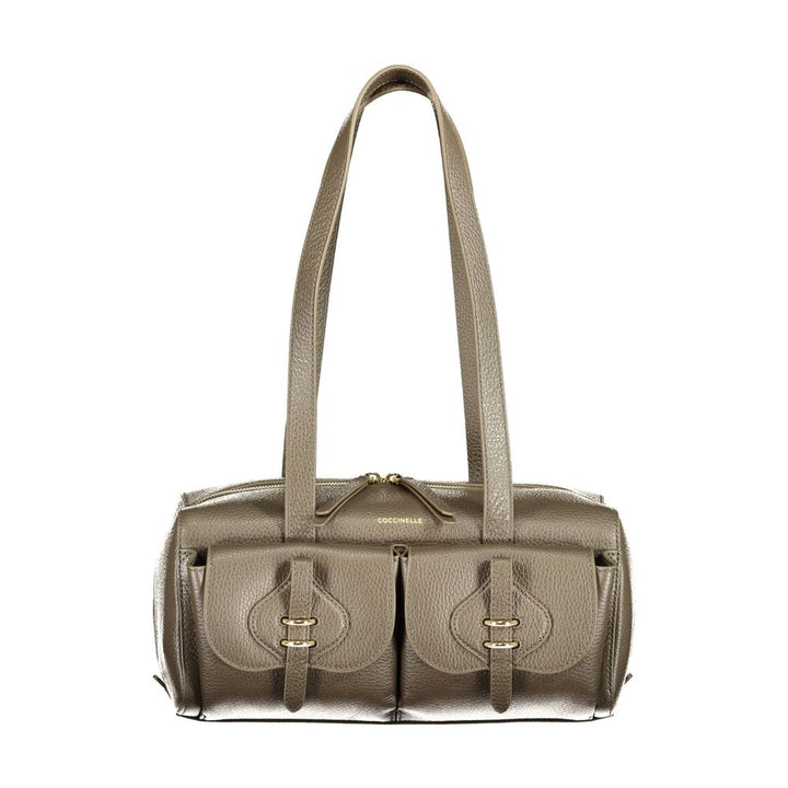 Coccinelle Brown Leather Handbag