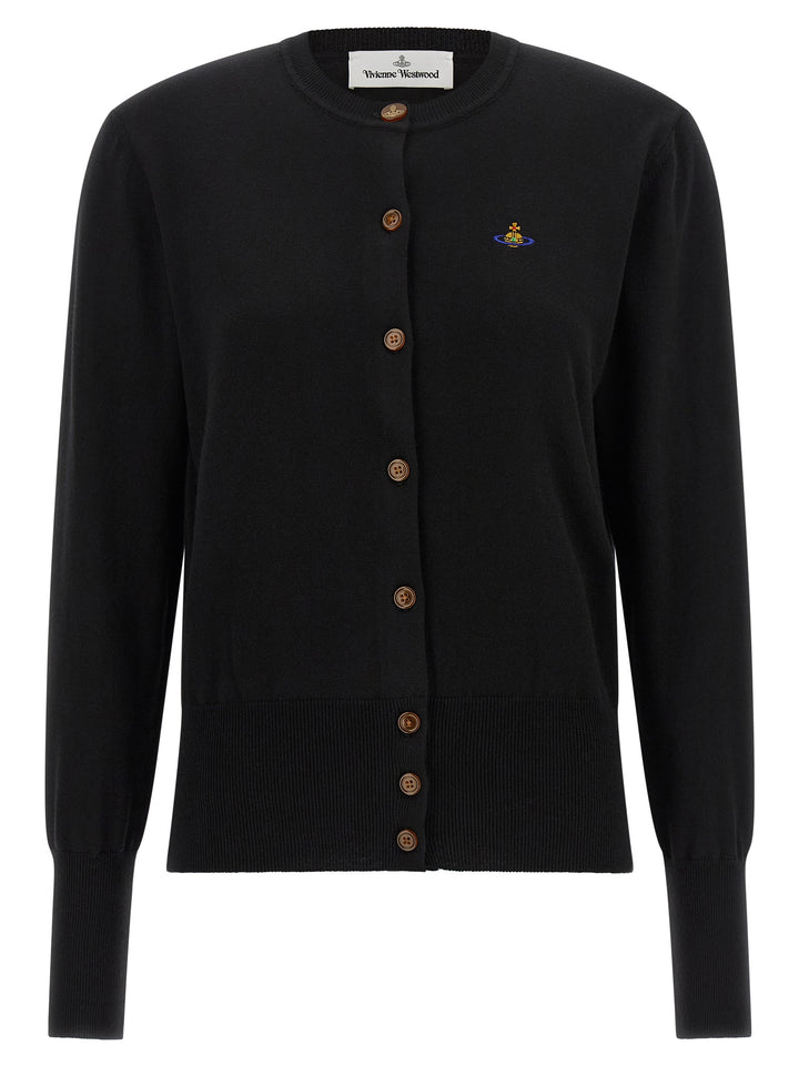 Vivienne Westwood Black Cotton Cardigan