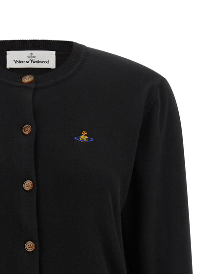 Vivienne Westwood Black Cotton Cardigan