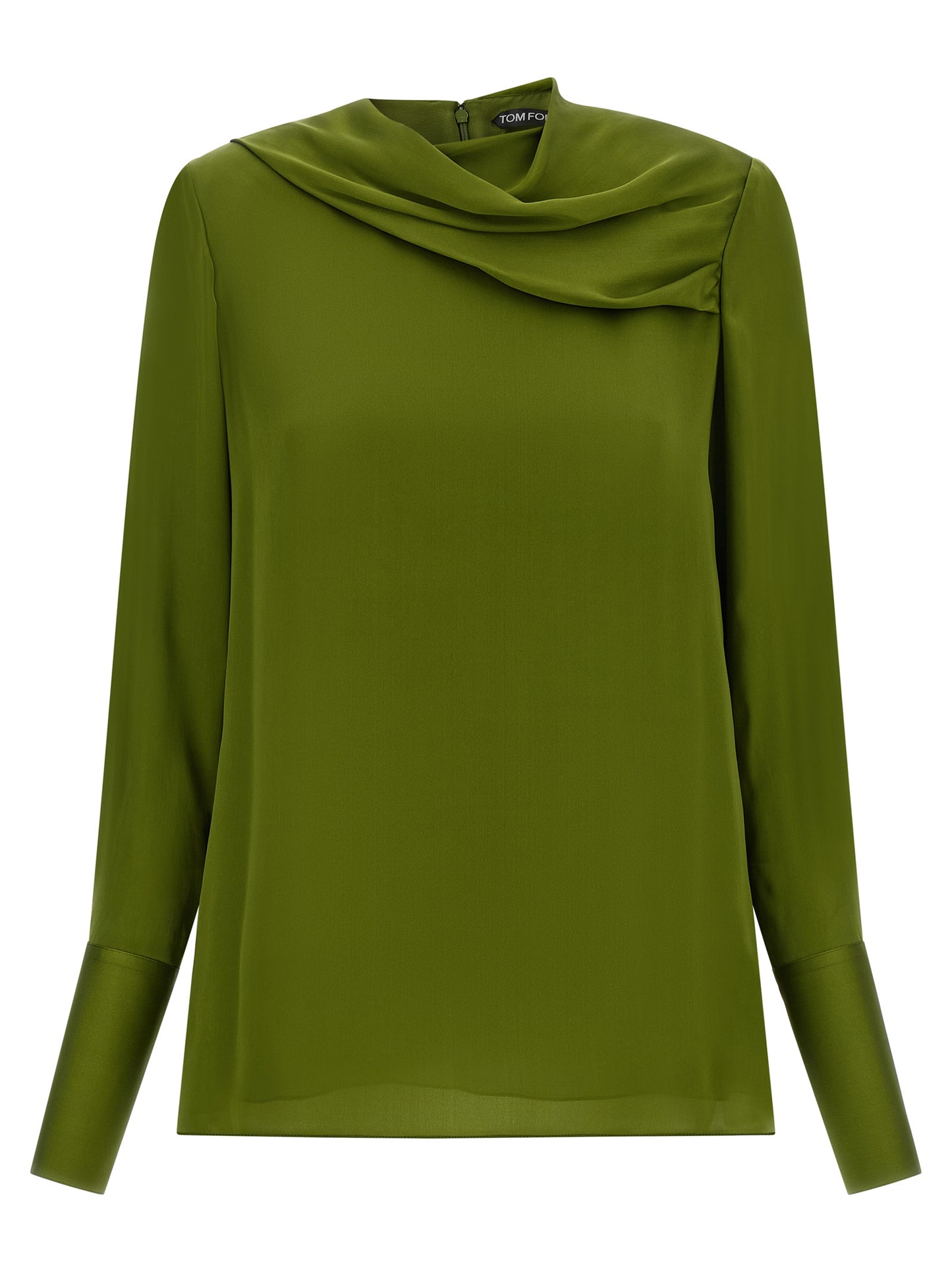 Tom Ford Bicolor Silk Blouse
