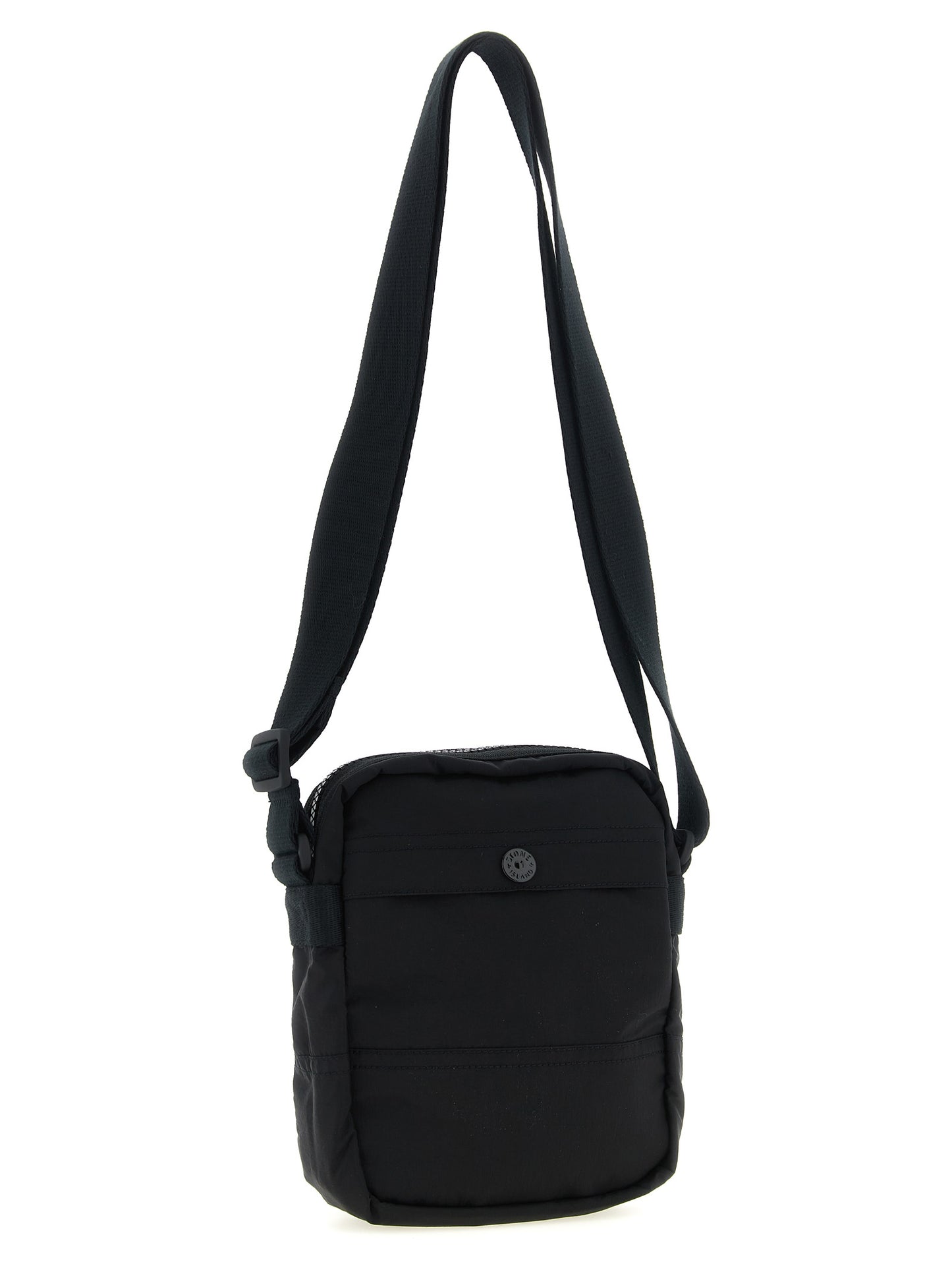 Stone Island Black Polyamide Crossbody Bag