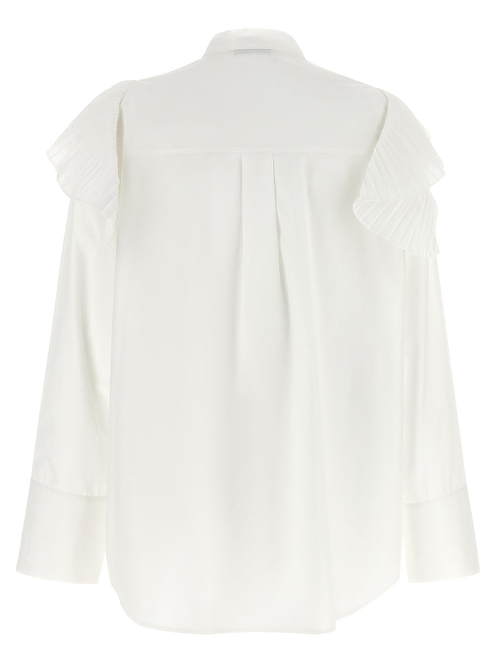 Alberta Ferretti White Cotton Blouse