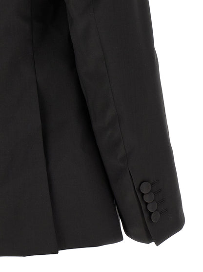 Pal Zileri Black Wool Two-Piece Suit