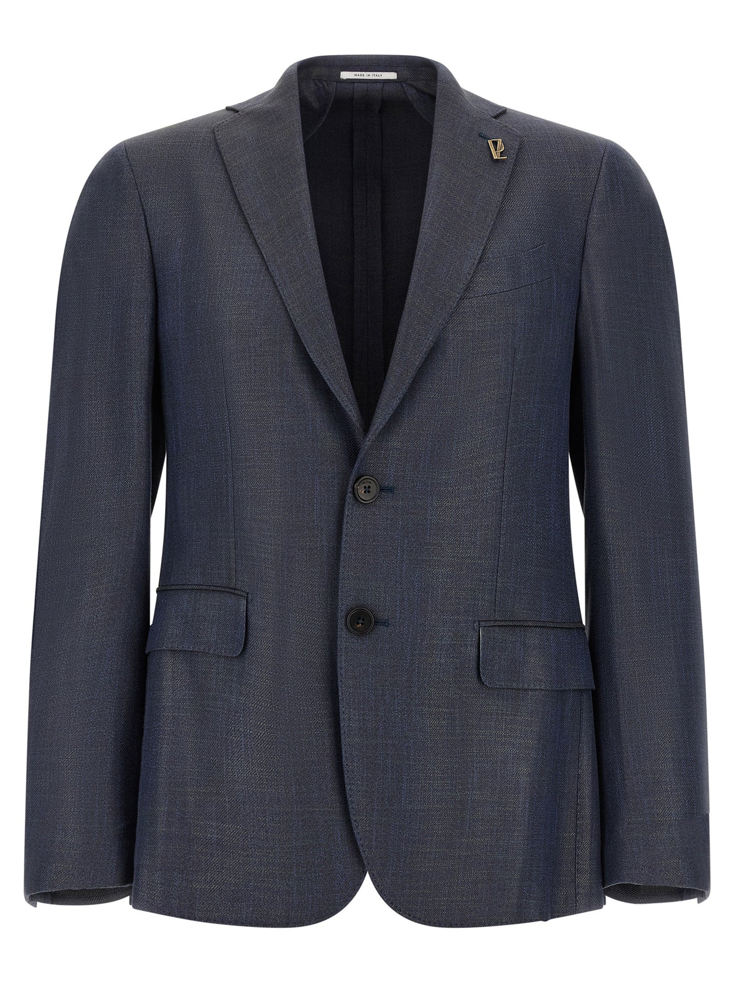Pal Zileri Blue Viscose Blazer