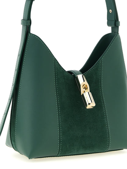 Furla Bicolor Calfskin Shoulder Bag