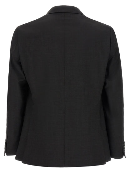Pal Zileri Gray Wool Two-Piece Suit