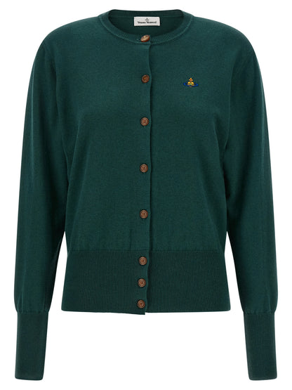 Vivienne Westwood Bicolor Cotton Cardigan