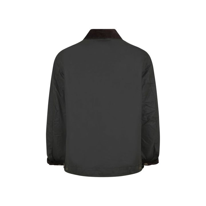 Barbour International Bicolor Cotton Full-Length Jacket