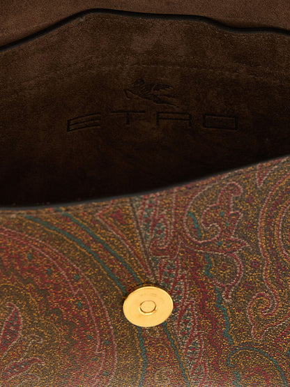 Etro Multicolor Cotton Shoulder Bag