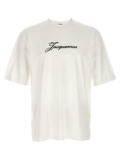 Jacquemus White Cotton T-Shirt