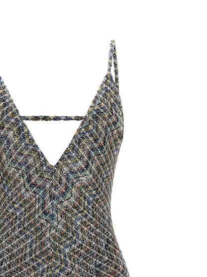 Missoni Multicolor Viscose Long Dress