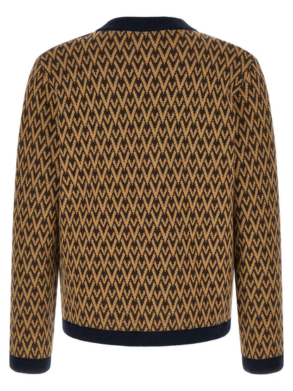 Valentino Garavani Multicolor Cashmere Cardigan