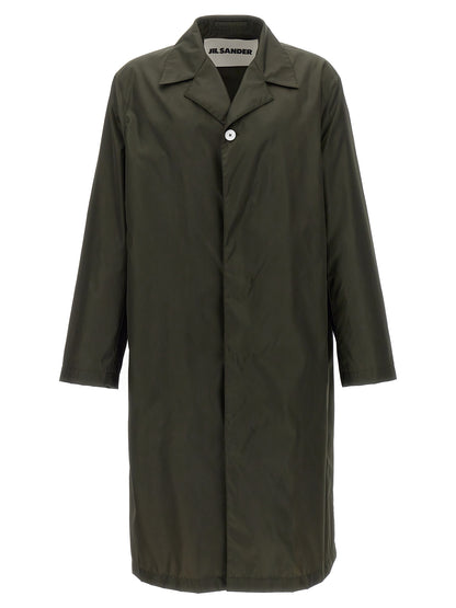 Jil Sander Bicolor Polyamide Coat
