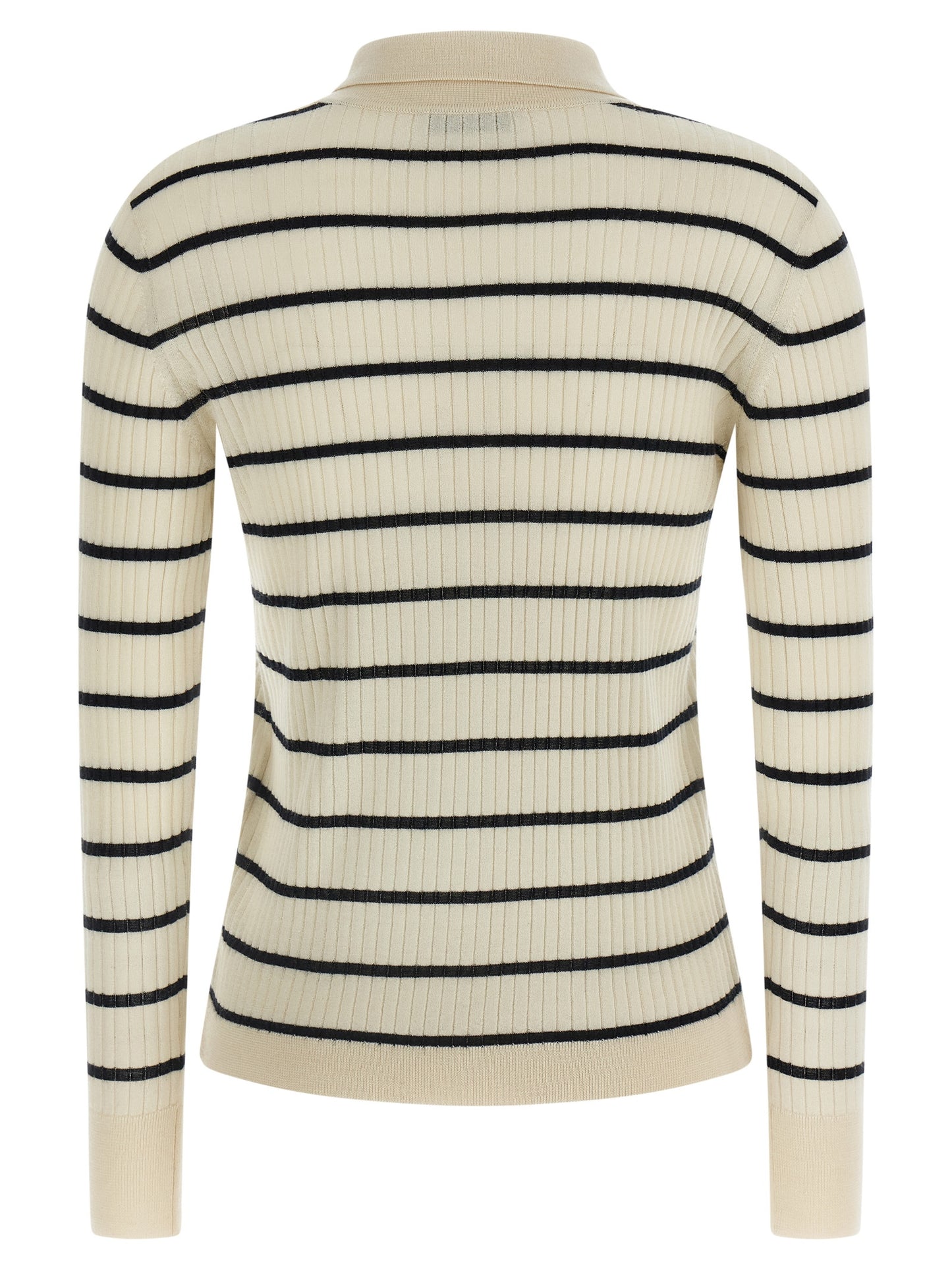 Max Mara Blue Cashmere Polo Shirt