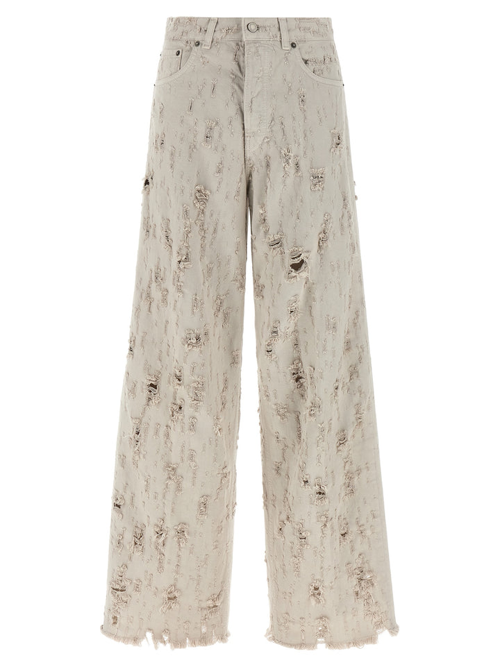 Haikure Multicolor Cotton Relaxed Fit Jeans