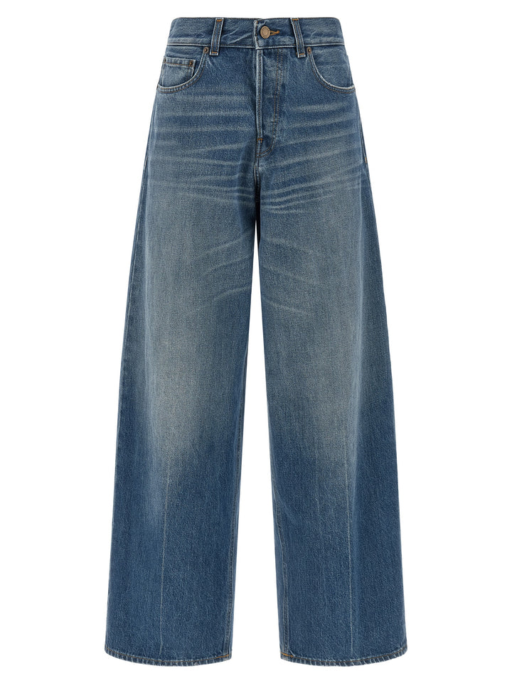 Haikure Blue Cotton Jeans Denim
