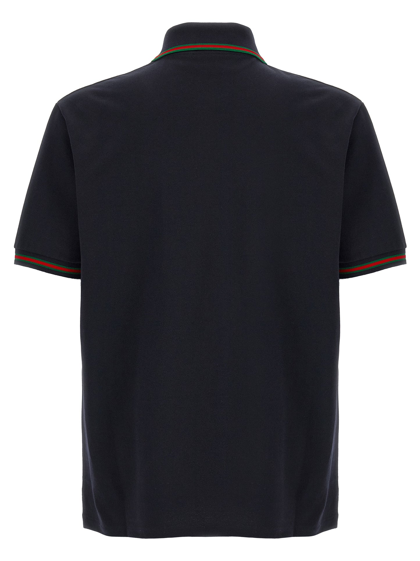 Gucci Blue Cotton Polo Shirt